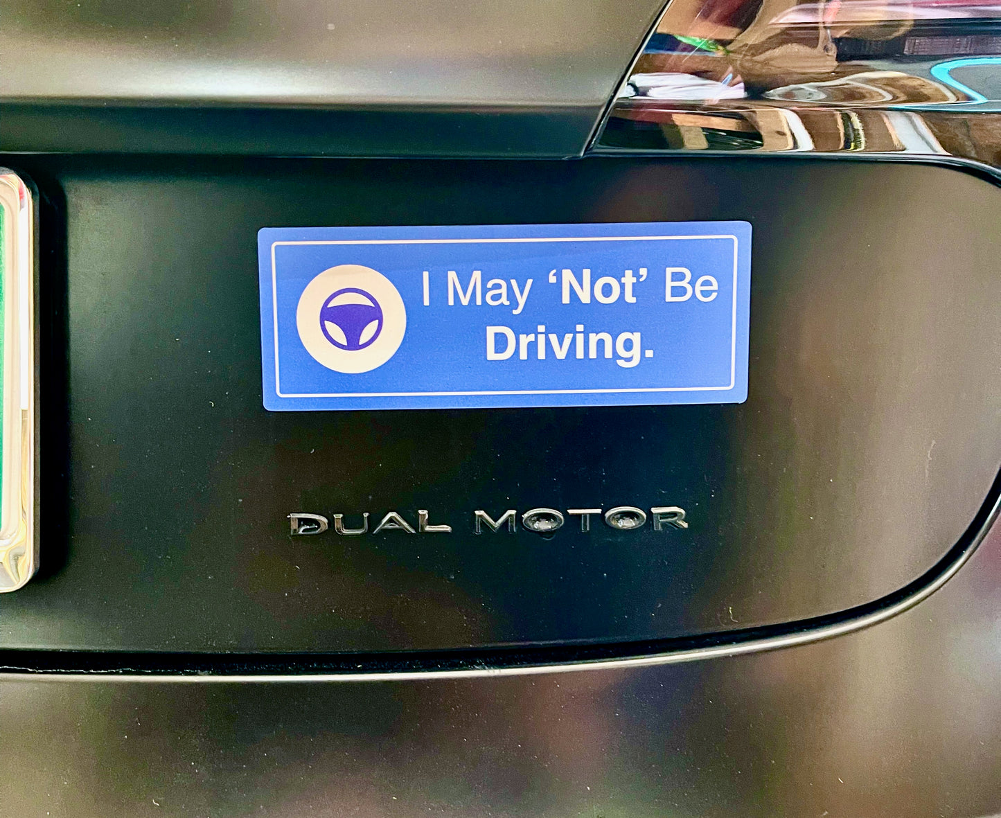 I May NOT Be Driving Magnet